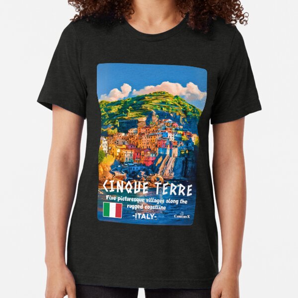 Item preview, Cinque Terre - Five picturesque villages along the rugged coastline V3 designed and sold by CapricornX.
