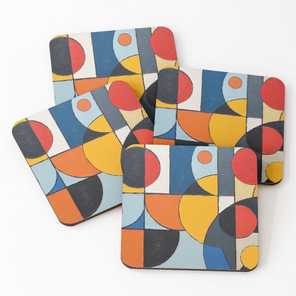 Item preview, Wassily Kandinsky Shapes Composition designed and sold by maniacfitness.