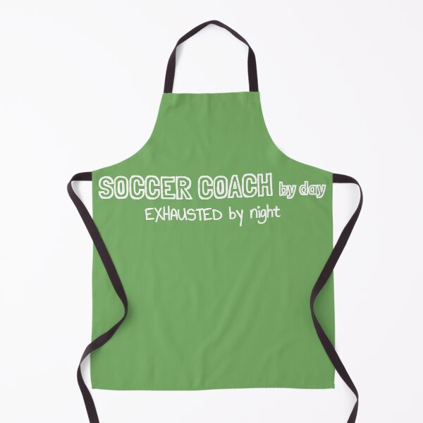Item preview, Soccer Coach by Day Exhausted by Night designed and sold by MargLandmeter.