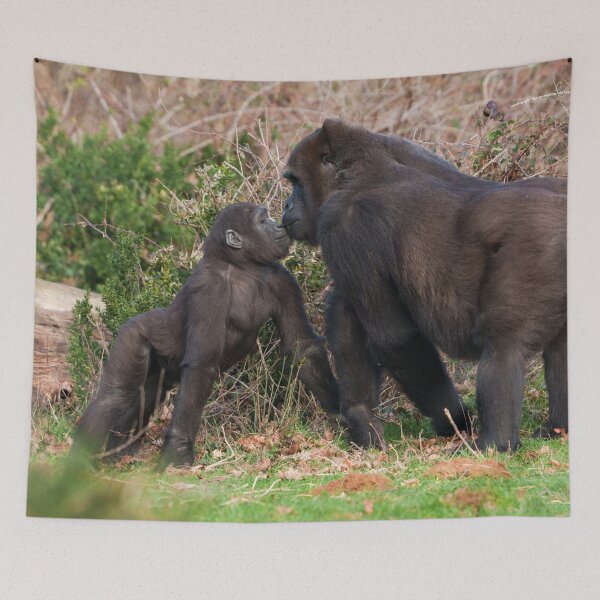 Item preview, Gorilla Baby's Affectionate for Mum designed and sold by rawshutterbug.