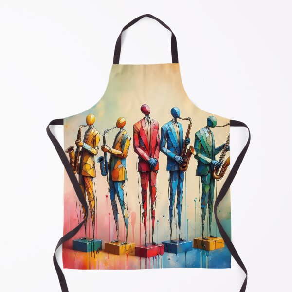 Item preview, Sax players designed and sold by Vibranta Studio.