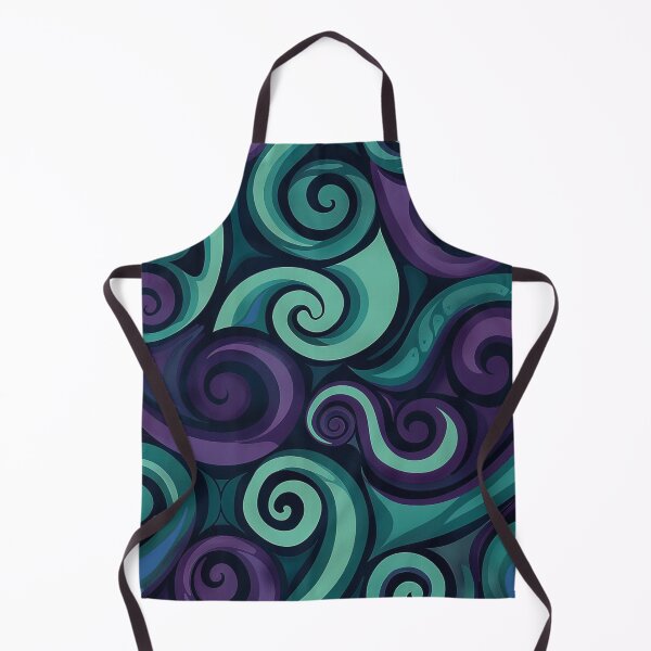 Item preview, New Zealand Māori Paua Pattern Koru Design 174 designed and sold by GrinGalore.