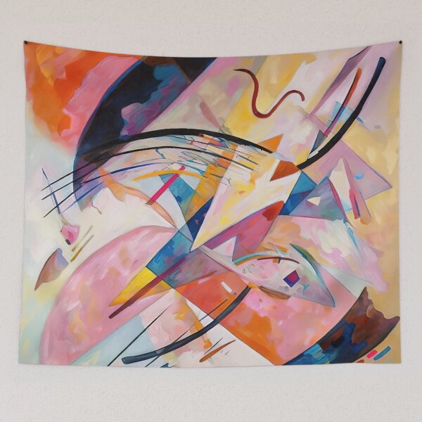 Item preview, Wassily Kandinsky Shapes Composition designed and sold by maniacfitness.