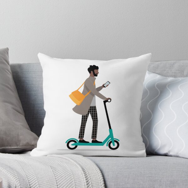 Item preview, Electric scooter man designed and sold by MarleinWinter.