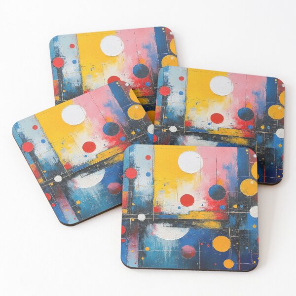 Item preview, Wassily Kandinsky Circles Composition designed and sold by maniacfitness.