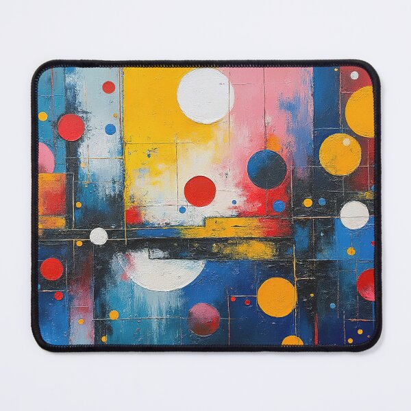 Item preview, Wassily Kandinsky Circles Composition designed and sold by maniacfitness.