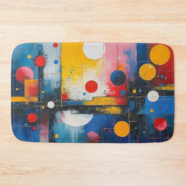 Item preview, Wassily Kandinsky Circles Composition designed and sold by maniacfitness.