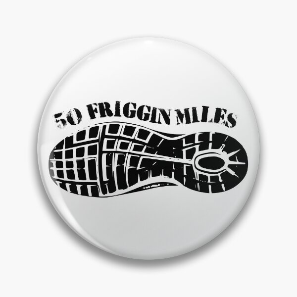 Item preview, 50 Friggin Miles Ultra Running Tread designed and sold by Esskay Designs.