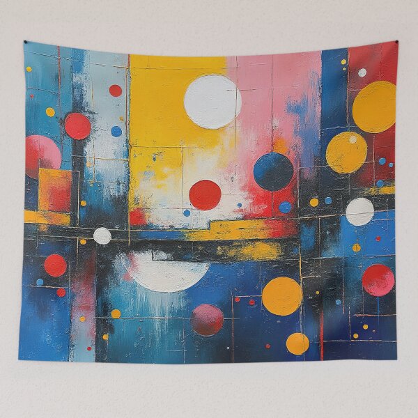 Item preview, Wassily Kandinsky Circles Composition designed and sold by maniacfitness.