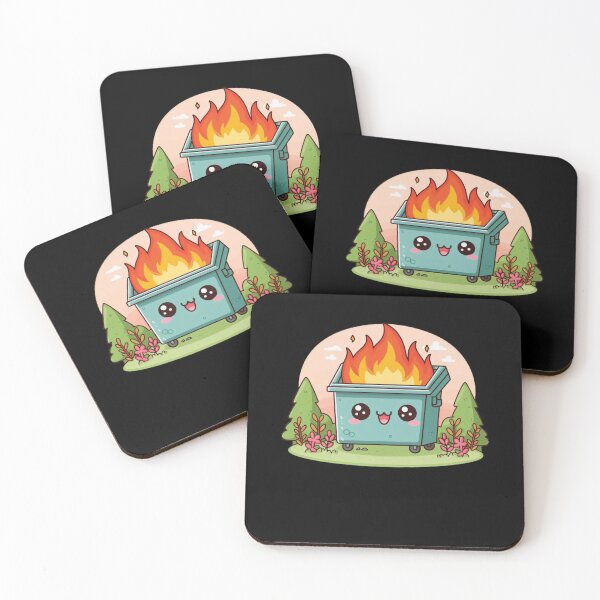 Item preview, Cute Dumpster Fire designed and sold by LeggetTinch.
