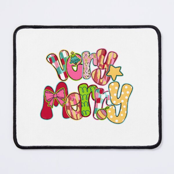 Item preview, Very Merry Coquette, Brushstroke Merry Christmas, Christmas designed and sold by Lucrecefouche.