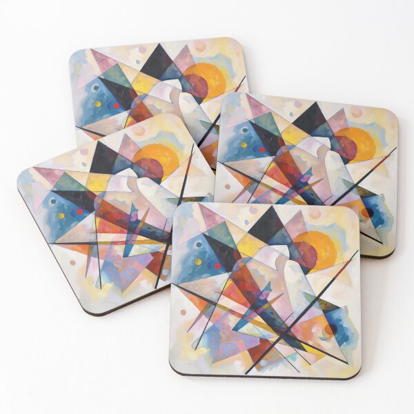 Item preview, Wassily Kandinsky Abstract Composition designed and sold by maniacfitness.