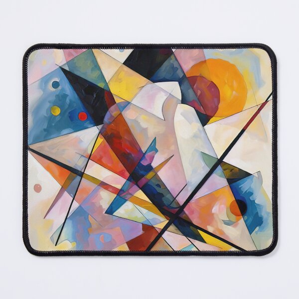Item preview, Wassily Kandinsky Abstract Composition designed and sold by maniacfitness.
