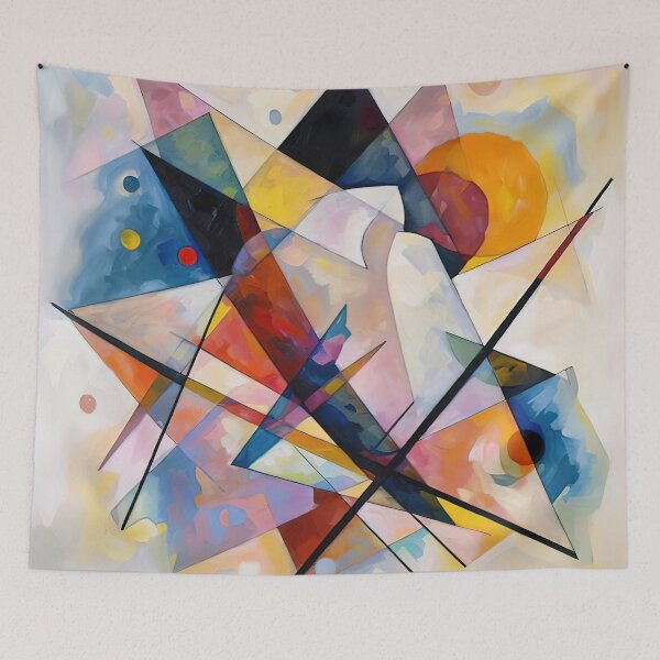 Item preview, Wassily Kandinsky Abstract Composition designed and sold by maniacfitness.