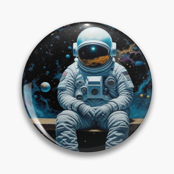 Item preview, Modern Astronaut Streetwear T-Shirt Design designed and sold by Rexxtees.