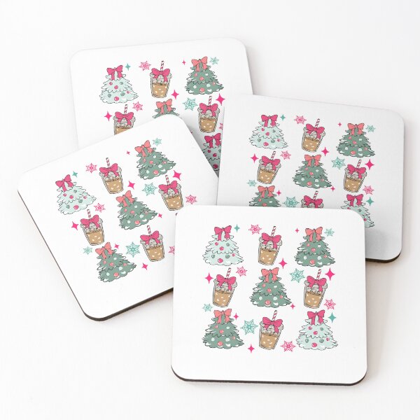 Item preview, To Be Jolly and Caffeinated, Preppy Christmas, Coffee Christmas designed and sold by Lucrecefouche.