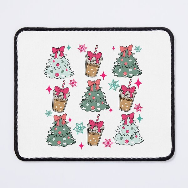Item preview, To Be Jolly and Caffeinated, Preppy Christmas, Coffee Christmas designed and sold by Lucrecefouche.