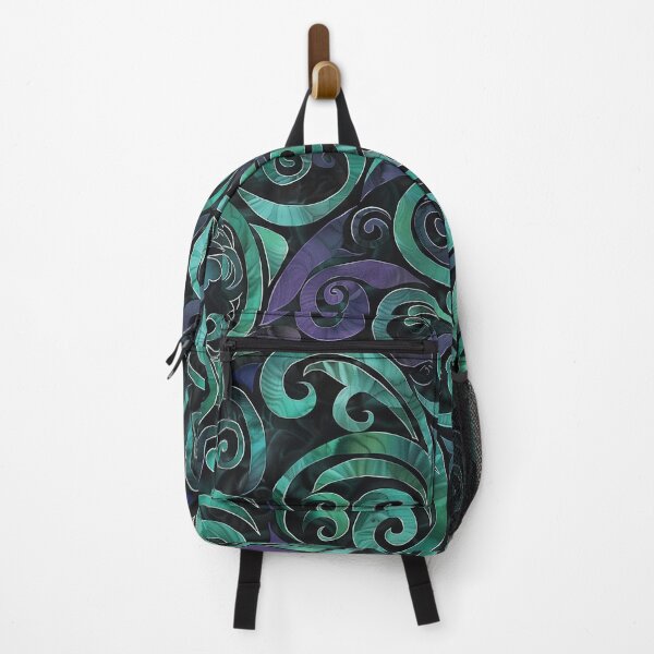 Item preview, New Zealand Māori Paua Pattern Koru Design 175 designed and sold by GrinGalore.