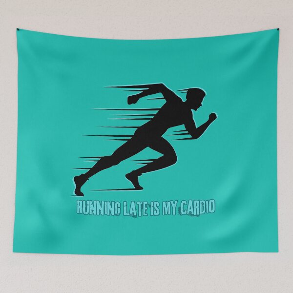 Item preview, Running Late Is My Cardio designed and sold by 71Lion.