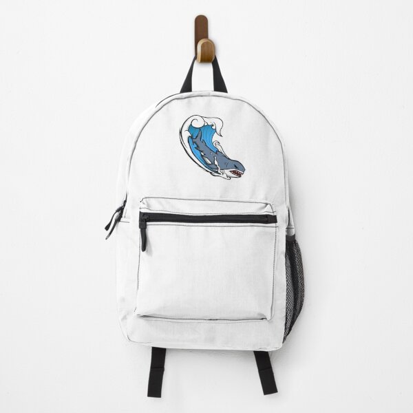 Item preview, Vector Illustration of a Shark with a Great Wave designed and sold by bijuualam.