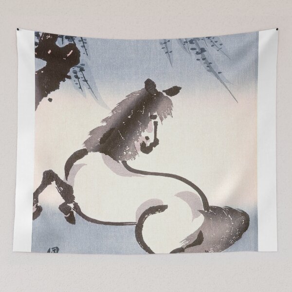 Item preview, Graceful Horse under Willow designed and sold by MINE Design-Works.