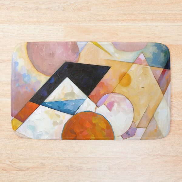 Item preview, Kandinsky Shapes Composition designed and sold by maniacfitness.