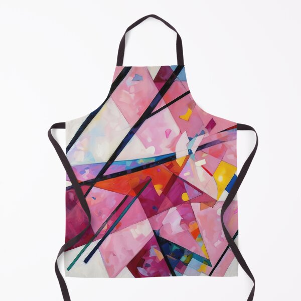 Item preview, Wassily Kandinsky Pink Composition designed and sold by maniacfitness.