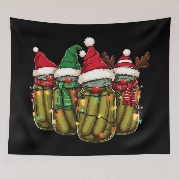 Item preview, Retro Canned Pickles Christmas Light Homemade Pickle Jar designed and sold by Blok45.