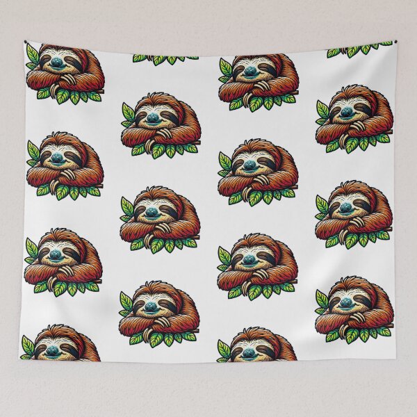 Item preview, Sleeping Sloth designed and sold by FunnyDsgn.