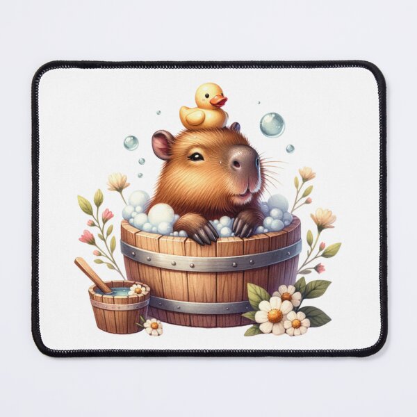Item preview, Capybara bath designed and sold by Dominika Farkašová.