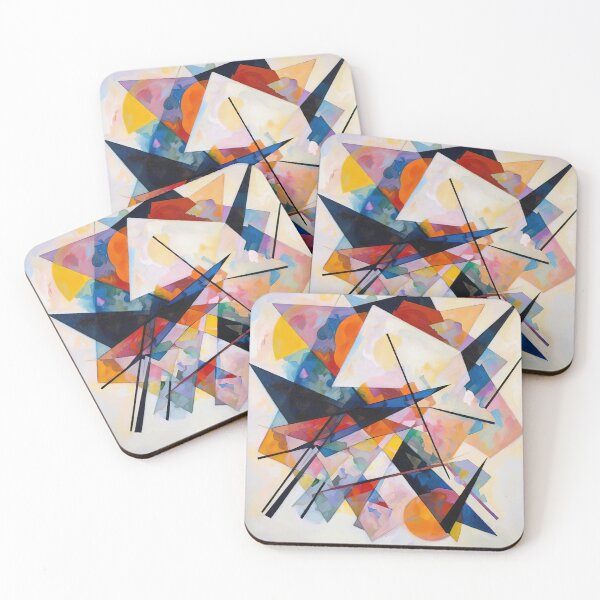 Item preview, Kandinsky Abstract Composition designed and sold by maniacfitness.