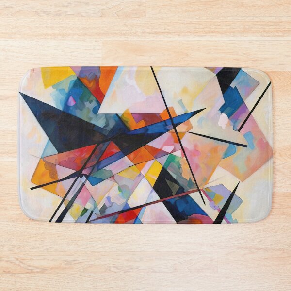 Item preview, Kandinsky Abstract Composition designed and sold by maniacfitness.