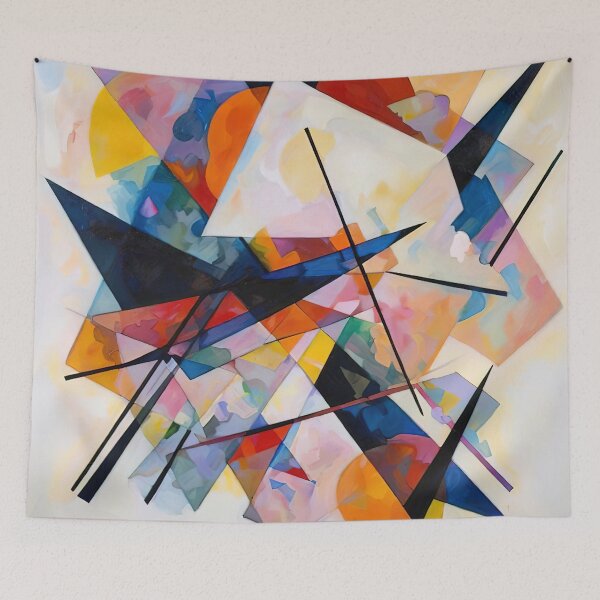 Item preview, Kandinsky Abstract Composition designed and sold by maniacfitness.