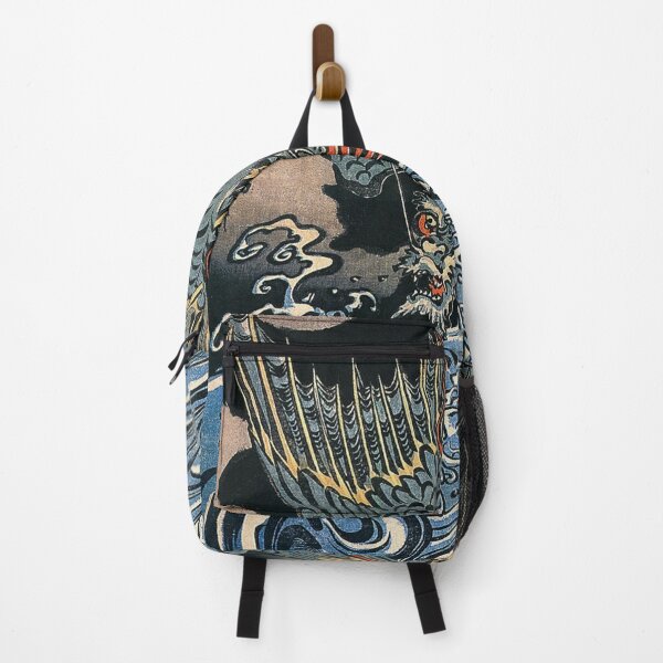 Item preview, Dragon Descending into the Waves designed and sold by MINE Design-Works.