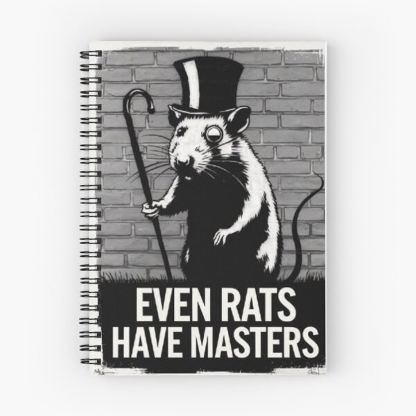 Item preview, Bansky Style - Even Rats Have Masters designed and sold by 123ks.