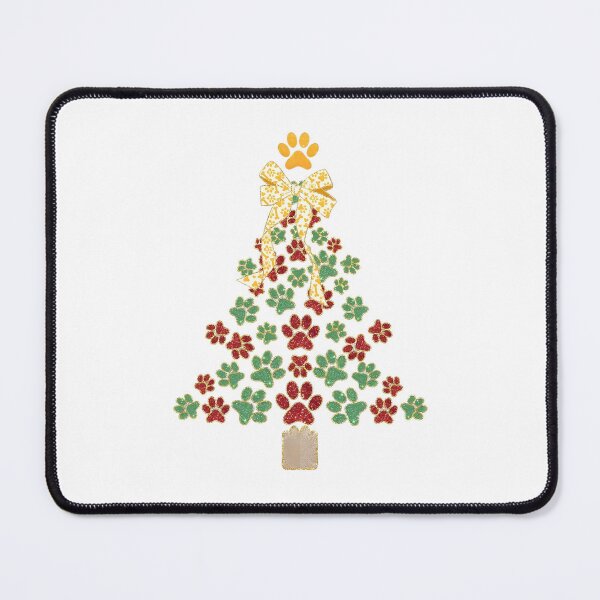 Item preview, Dog Paws Christmas Tree, Christmas Dog Sweat designed and sold by Lucrecefouche.