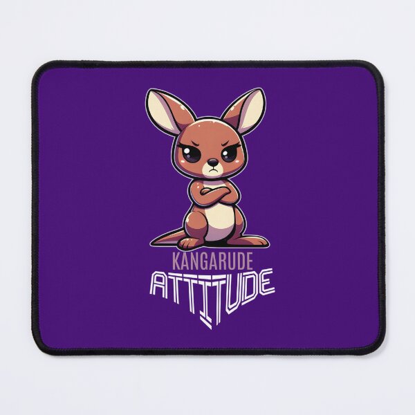 Item preview, Cute But Rude Kangarude Attitude designed and sold by The magic Yellow bus.
