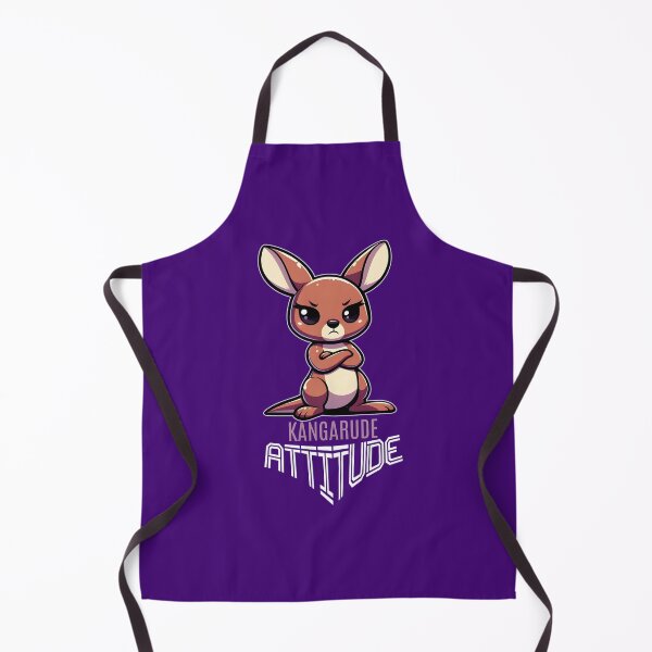 Item preview, Cute But Rude Kangarude Attitude designed and sold by The magic Yellow bus.