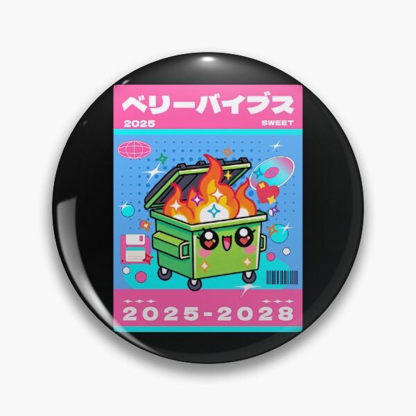 Item preview, Dumpster Fire Cute 2025 2028 designed and sold by LeggetTinch.
