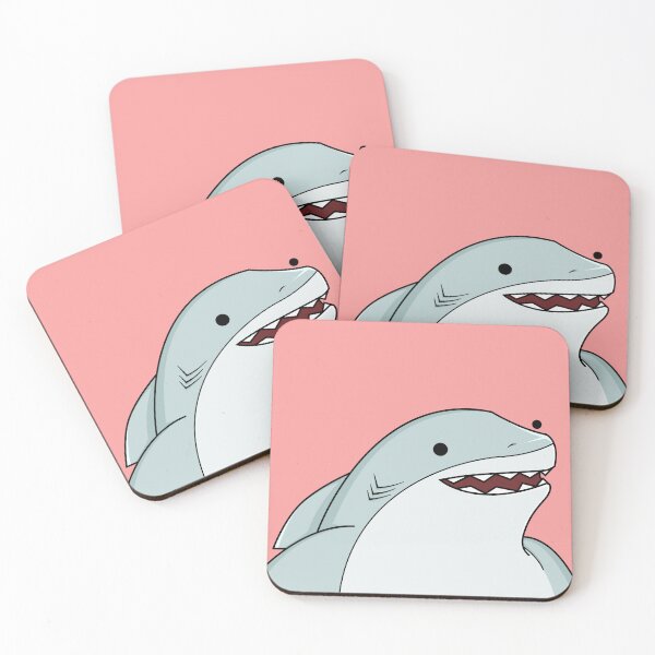 Item preview, Portrait of a Smiling Shark designed and sold by bijuualam.