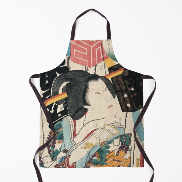 Item preview, A Courtesan’s Graceful Profile with Lanterns designed and sold by MINE Design-Works.