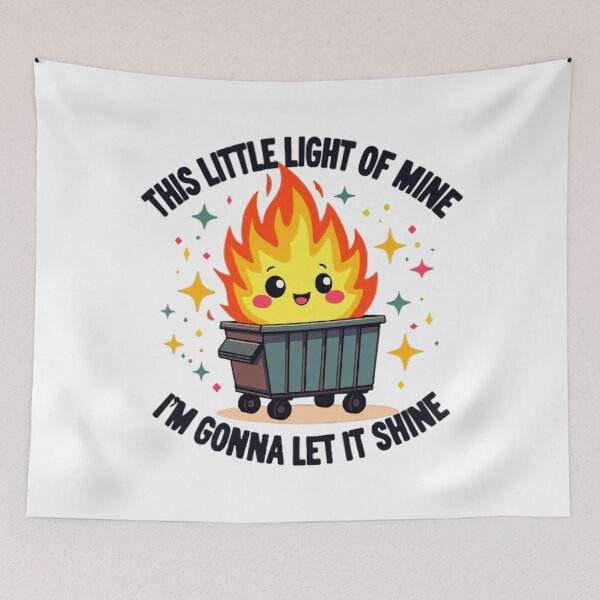 Item preview, Dumpster Fire Cuties designed and sold by LeggetTinch.