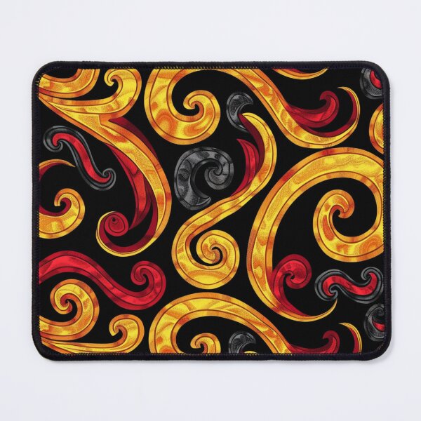 Item preview, New Zealand Māori Paua Pattern Koru Design 179 designed and sold by GrinGalore.