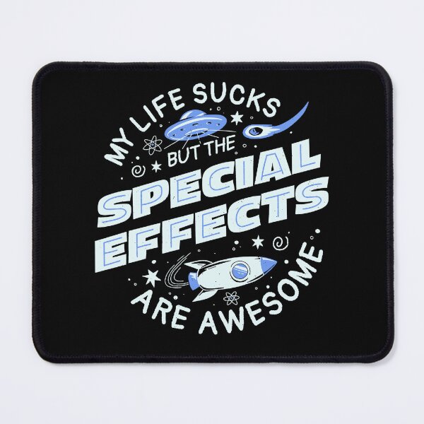 Item preview, My Life Sucks But The Special Effects Are Awesome - Funny Sarcasm Lettering Dark Humor Gift designed and sold by koalateess.