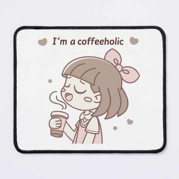 Item preview, "I'm a Coffeeholic: Funny Coffee Lover Design" designed and sold by HippoInkStudio.