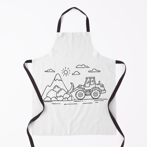 Item preview, Dozer moving large rocks on a mountainside designed and sold by rasagamastore.