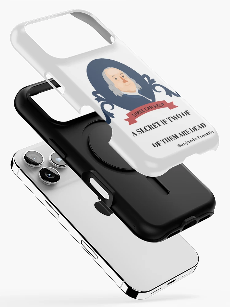 Thumbnail 2 of 4, iPhone Case, Secrets Die When Shared—Two Less, Problem Solved designed and sold by EngagingLayout.