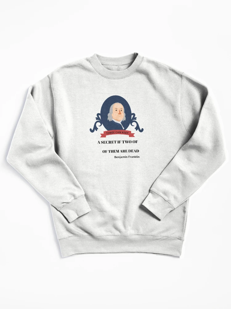 Thumbnail 1 of 6, Pullover Sweatshirt, Secrets Die When Shared—Two Less, Problem Solved designed and sold by EngagingLayout.
