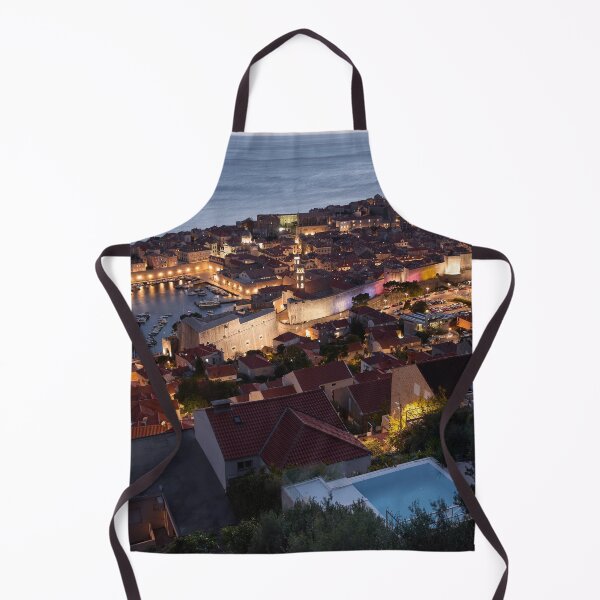 Item preview, Panorama of Dubrovnik city at night, Croatia designed and sold by Mikołaj Niemczewski.