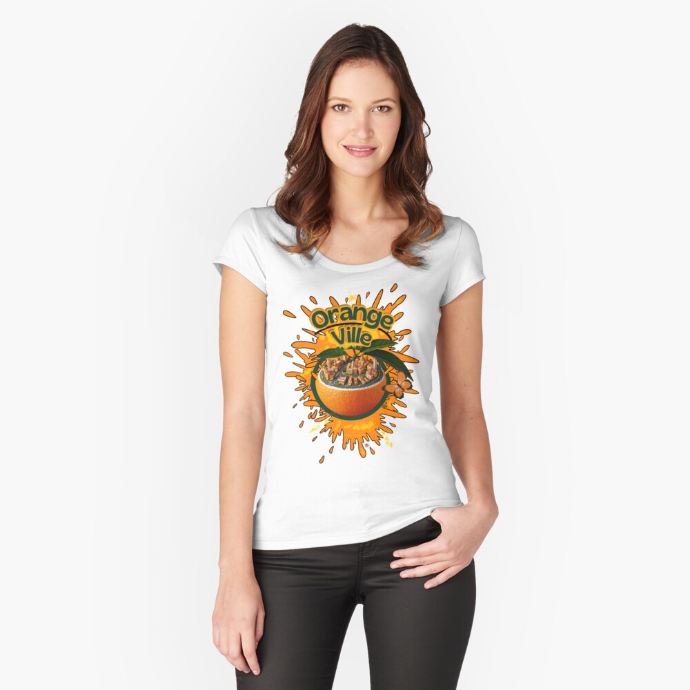 Aperçu de l'œuvre T-shirt échancré créée et vendue par Vinidal.
